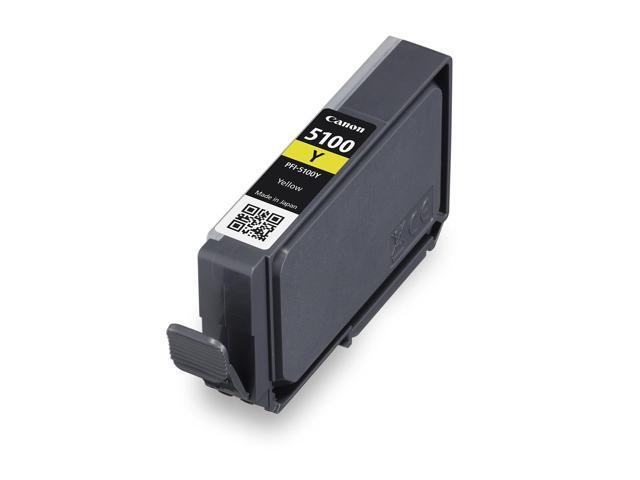 Canon - PFI-5100 AMR LUCIA PRO II Standard Capacity Ink Cartridge - Yellow - image 2