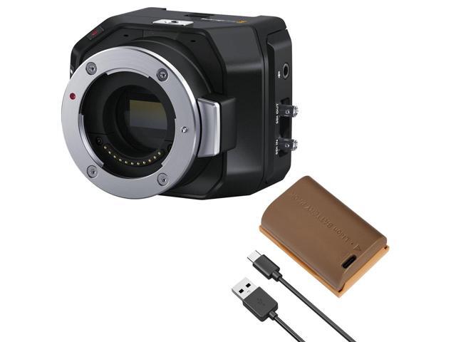 Blackmagic Design Micro Studio Camera 4K G2, Bundle with LP-E6NH Lithium-Ion Battery Pack with USB-C Port