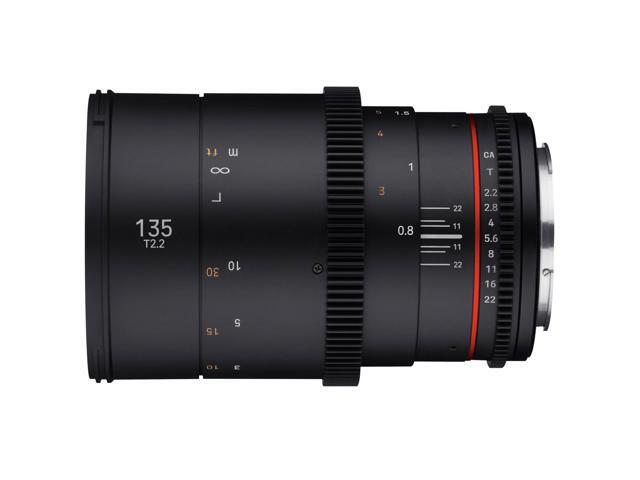Rokinon - CINE DSX 135mm T2.2 Cinema Lens for Sony E - Black - image 6