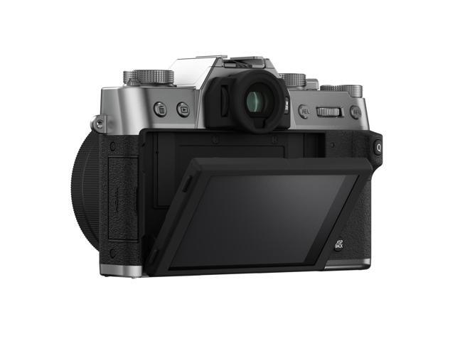 FUJIFILM X-T30 II Mirrorless Camera with XC 15-45mm OIS PZ Lens (Silver)