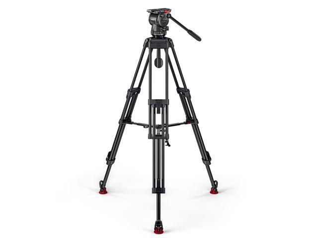 Sachtler FSB 6 MK II Fluid Head with ENG 75/2 D HD 3-Section Aluminum Tripod and Mid-Level Spreader