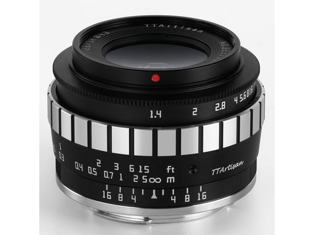 TTArtisan 23mm f/1.4 Lens for Fujifilm X, Black/Silver