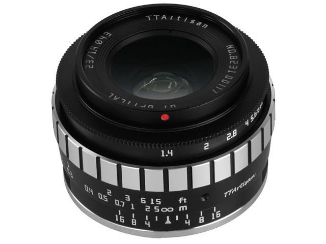 TTArtisan 23mm f/1.4 Lens for Nikon Z, Black/Silver
