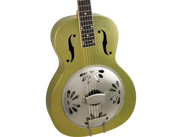 Gretsch G9202 Roots Series Honey Dipper Resonator Guitar, Bell Bronze