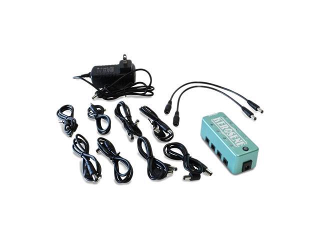 Outlaw Kerosene 9V 300mA Micro Power Supply with 8x 21.5' DC Connector Cables