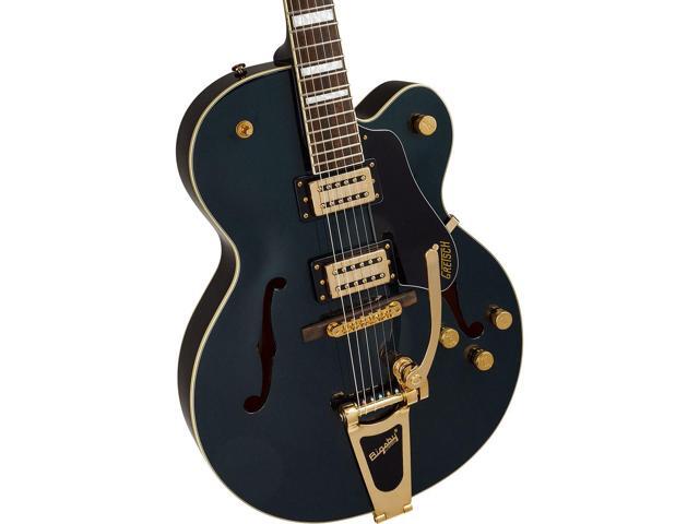 Gretsch Limited Edition G2420TG Streamliner Series Electric Guitar with Bigsby, Cadillac Green