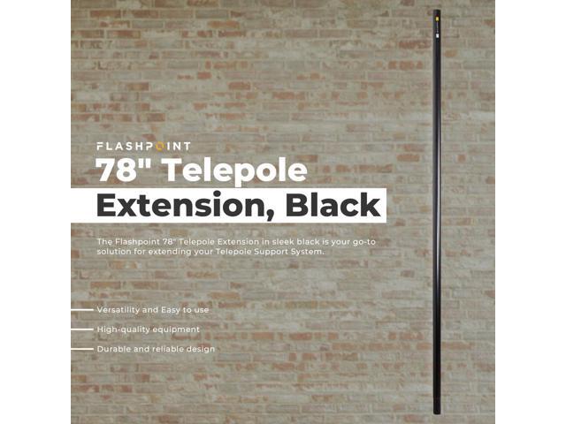 Flashpoint 78' Telepole Extension, Black