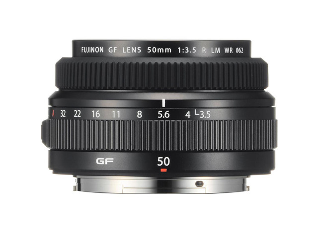Fujifilm GF 50mm f/3.5 R LM WR Lens, Bundle with 62mm Digital Essentials Filter Kit and 15x15' Lens Wrap