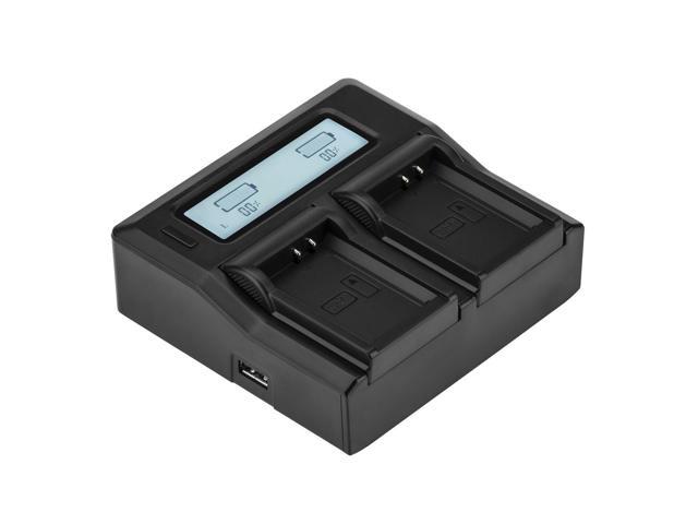 Green Extreme Dual Smart Charger with LCD Screen for Canon LP-E10 #GX-CH2-LPE10