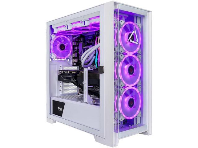 CLX - SET Gaming Desktop - AMD Ryzen 9 9900X - 32GB DDR5 5600 Memory - GeForce RTX 5070 Ti - 2TB NVMe M.2 SSD - White - image 6