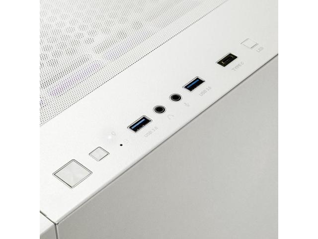 CLX - SET Gaming Desktop - AMD Ryzen 9 9900X - 32GB DDR5 5600 Memory - GeForce RTX 5070 Ti - 2TB NVMe M.2 SSD - White - image 8