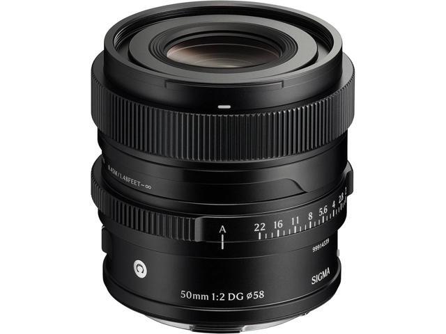 Sigma 50mm f/2 DG Contemporary Lens for L Mount, Black