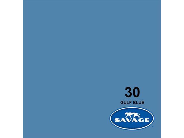 Savage Widetone Seamless Background Paper, 26' wide x 36', Gulf Blue, #30