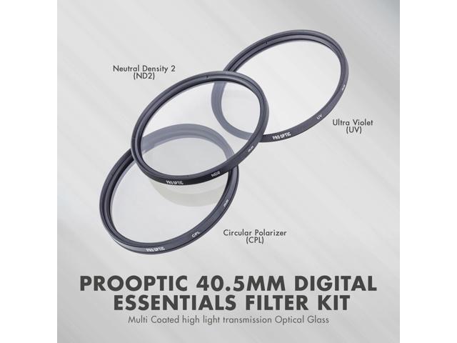 ProOptic 40.5mm Digital Essentials Filter Kit #PRO-FL-40.5-KIT