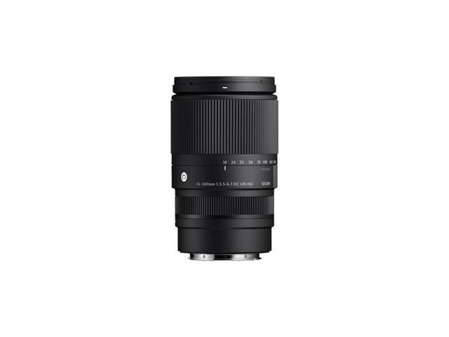 Sigma 16-300mm f/3.5-6.7 DC OS Contemporary Lens for Sony E, Black