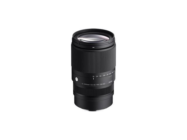 Sigma 16-300mm f/3.5-6.7 DC OS Contemporary Lens for Sony E, Black