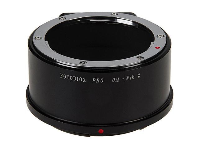 Fotodiox Pro Lens Mount Adapter for Olympus Zuiko (OM) 35mm SLR Lens to Nikon Z-Mount Mirrorless Camera Body