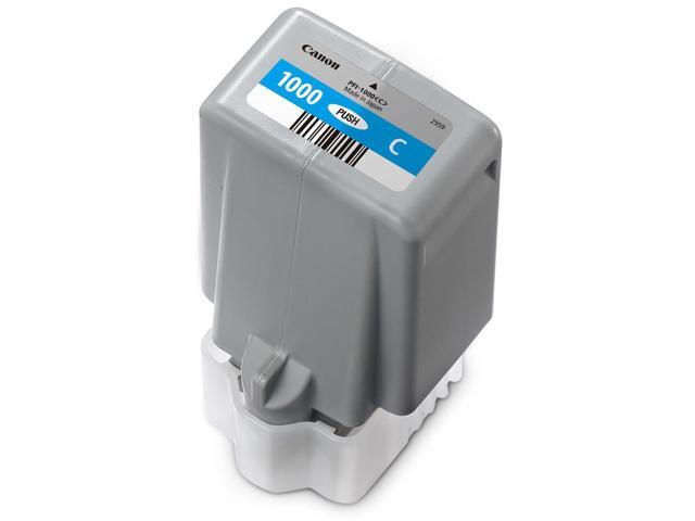 Canon 2 Pack PFI-1000 C Cyan LUCIA PRO ink for imagePROGRAF PRO-1000