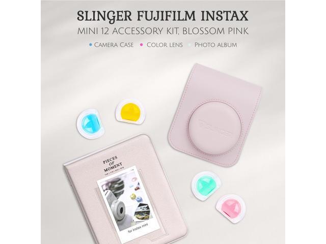 Slinger FujiFilm Instax Mini 12 Accessory Kit, Blossom Pink
