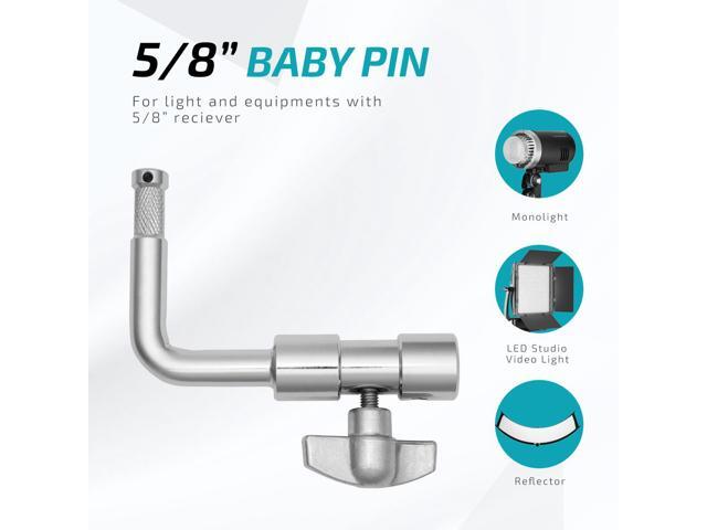 Flashpoint Baby Pin Right Angle Adapter