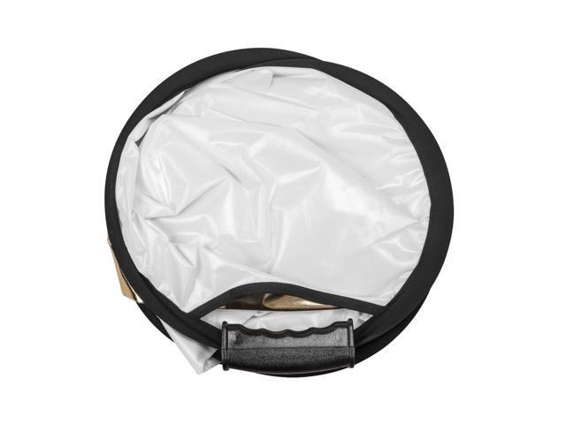 Glow Circular Collapsible Reflector with Handles (32', Gold/White)