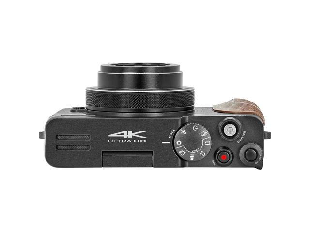 Minolta MND35 64MP 4K Ultra HD Wi-Fi Digital Camera, Black