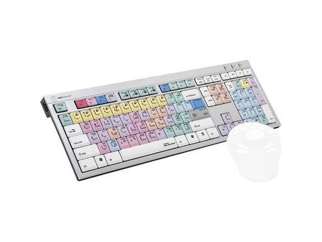LogicKeyboard Adobe After Effects CS4 Slim Line PC Keyboard, Color Coded Keyboard, Dual USB 2.0 Ports