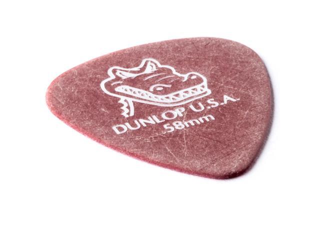 Dunlop Gator Grip Guitar Picks - .58mm - Red - 72 Pack