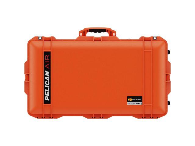 Pelican 1615 Air Wheeled Check-In Case with Pick-N-Pluck Foam, Orange