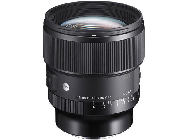 Sigma 85mm f/1.4 DG DN ART Lens for Sony E, Bundle with Tiffen 77mm UV and CPL Filters