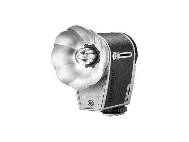 Flashpoint FlashBack Lux Cadet Retro Camera Flash, Black