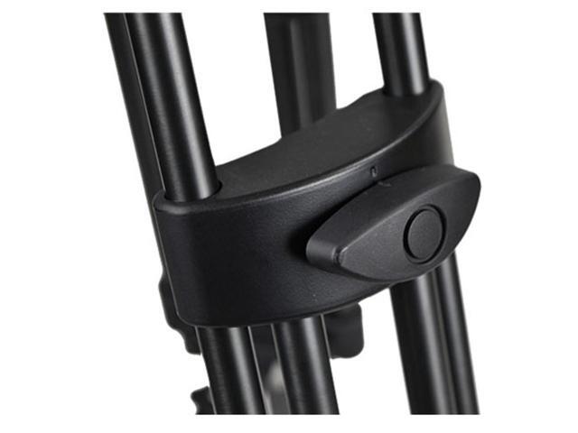 Libec LX10M 3-Section Aluminum Tripod with H65B Head and BR-6B Mid-Level Spreader