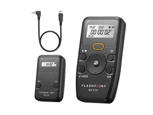 Flashpoint Wave Commander II Wireless Shutter Kit for Select Olympus Cameras