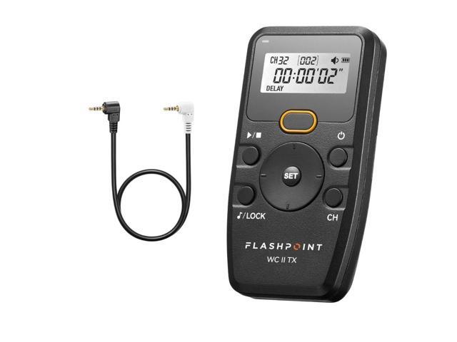 Flashpoint Wave Commander II Remote Tx with Cable for Select Panasonic Cameras
