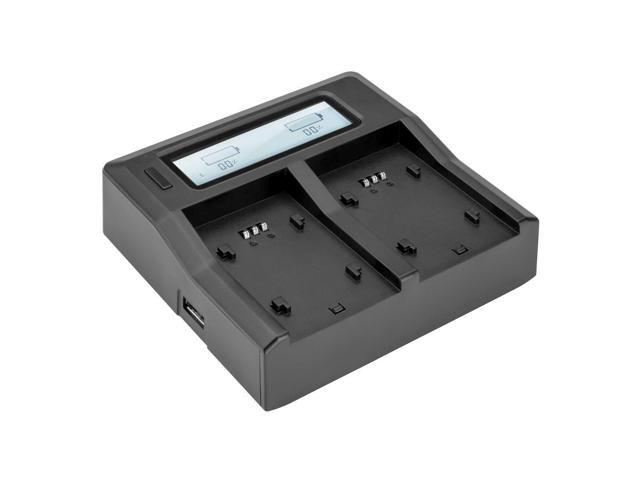 Green Extreme Dual Smart Charger with LCD Screen Base (No Battery Plates) #GXCH2