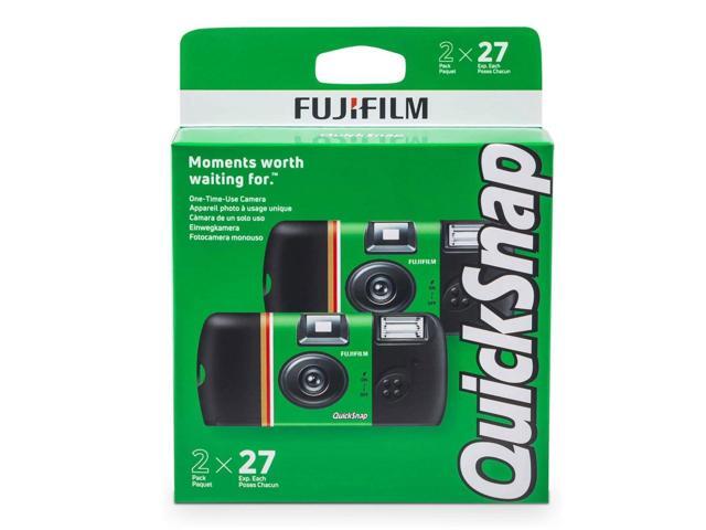 Fujifilm - Quicksnap Flash 400 Single-Use Camera with Flash - 2 pack - Green - image 4