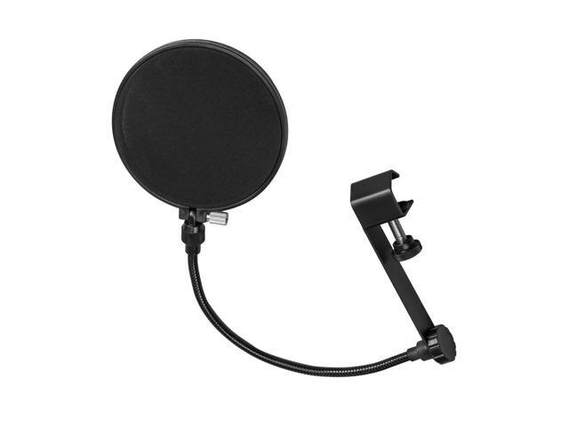 Audio-Technica AT4040 Side-Address Cardioid Condenser Microphone with Reflection Filter, Tripod Stand, Pop Filter, Studio Monitor Headphones, 10'...