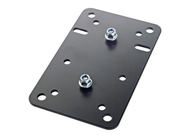 K & M 24352 Speaker Wall Mount Adapter Panel 1, Black #24352.000.55