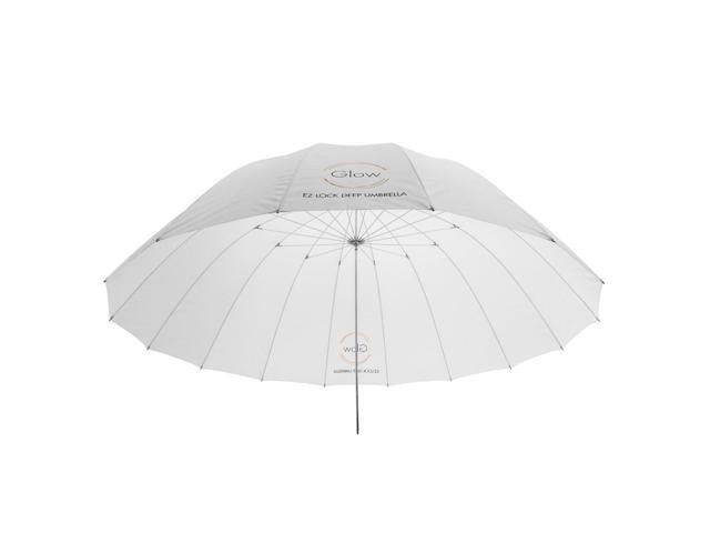 Glow Easy Lock Medium Deep Translucent Fiberglass Umbrella (41')