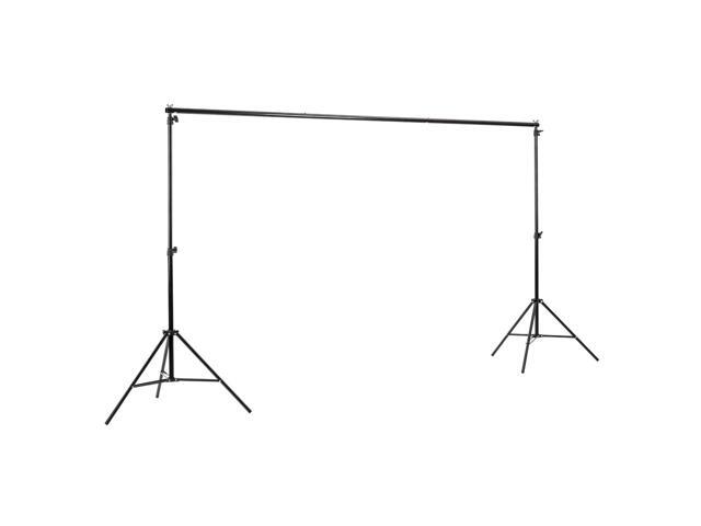 Takama Photo Video Studio 10Ft Adjustable Backdrop Support System Light Stands with Background Holder Kit