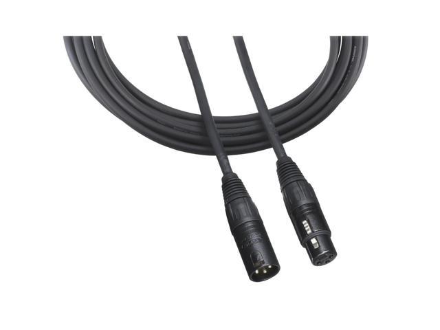 Audio-Technica 3-pin XLR Male to 3-pin XLR Female Balanced Cable 6 ft