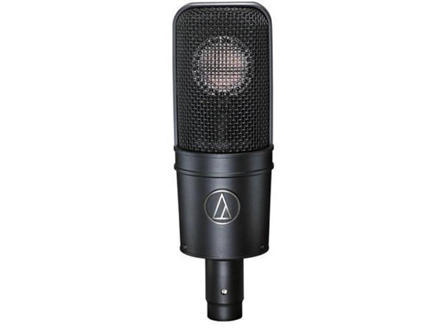 Audio-Technica AT4040 Side-Address Cardioid Condenser Microphone, 20 Hz - Bundle with Desktop Isolation Filter (Gray), Studio Monitor Headphones,...