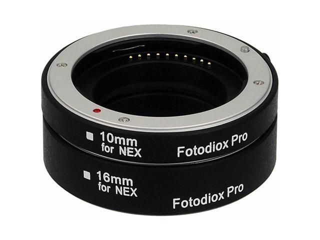 Fotodiox Auto Macro Extension Tube Kit for Sony E-Mount (NEX) Mirrorless Camera