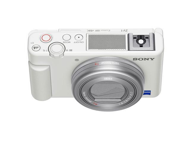 Sony - ZV-1 20.1-Megapixel Digital Camera for Content Creators and Vloggers - White - image 6