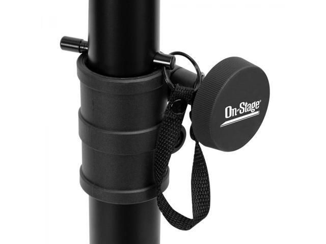 On-Stage SS7761B All-Aluminum Speaker Stand 120lbs Load Capacity - image 8