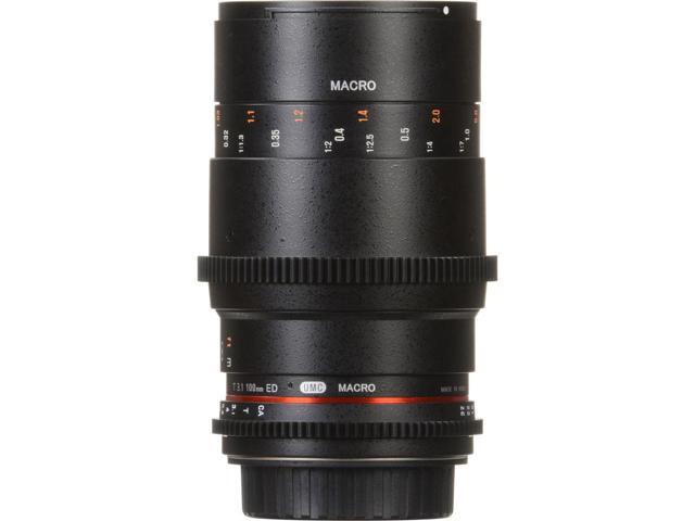 Rokinon 100mm T3.1 Macro Cine DS Lens for Micro Four Thirds