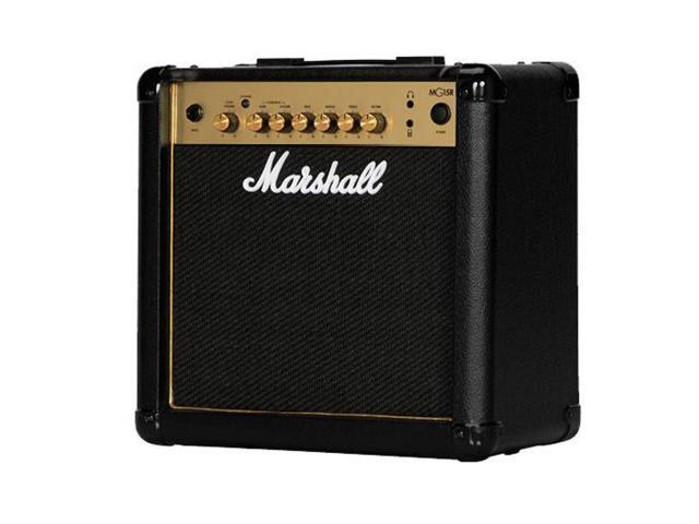 Marshall - MG15GR Combo Guitar Amp with Reverb and 3-band EQ - Black - image 10
