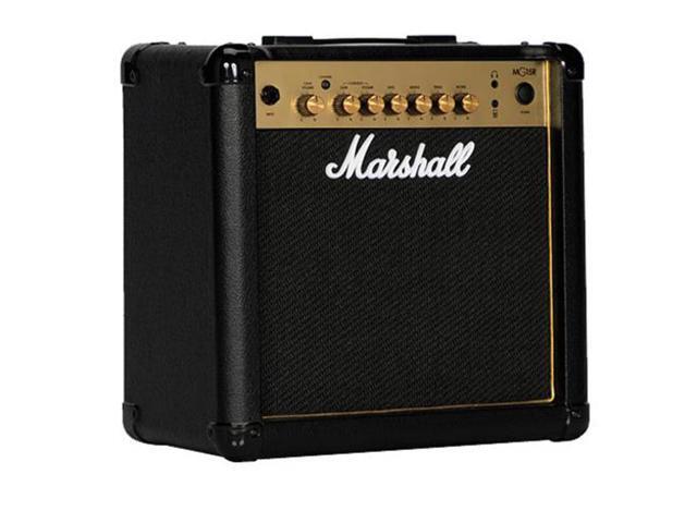 Marshall - MG15GR Combo Guitar Amp with Reverb and 3-band EQ - Black - image 8