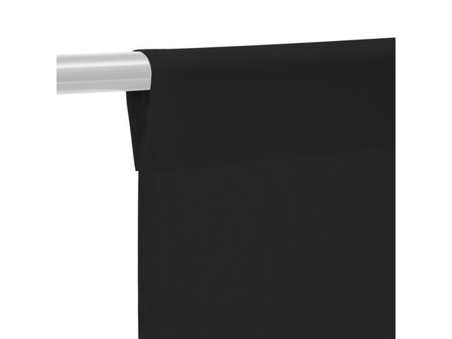 Glow Muslin Backdrop - 6 x 9' (Black)