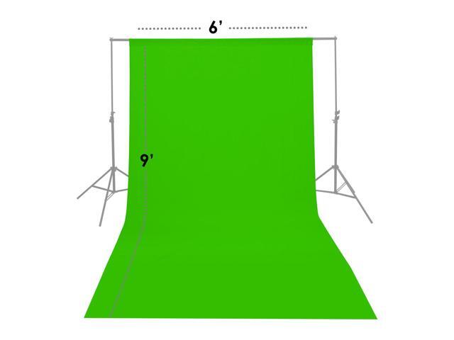 Glow Muslin Backdrop - 6 x 9' (Green)
